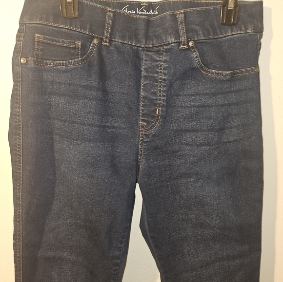 Gloria Vanderbilt Shape Effect High Rise Straight Size 14 PS - Picture 4 of 10